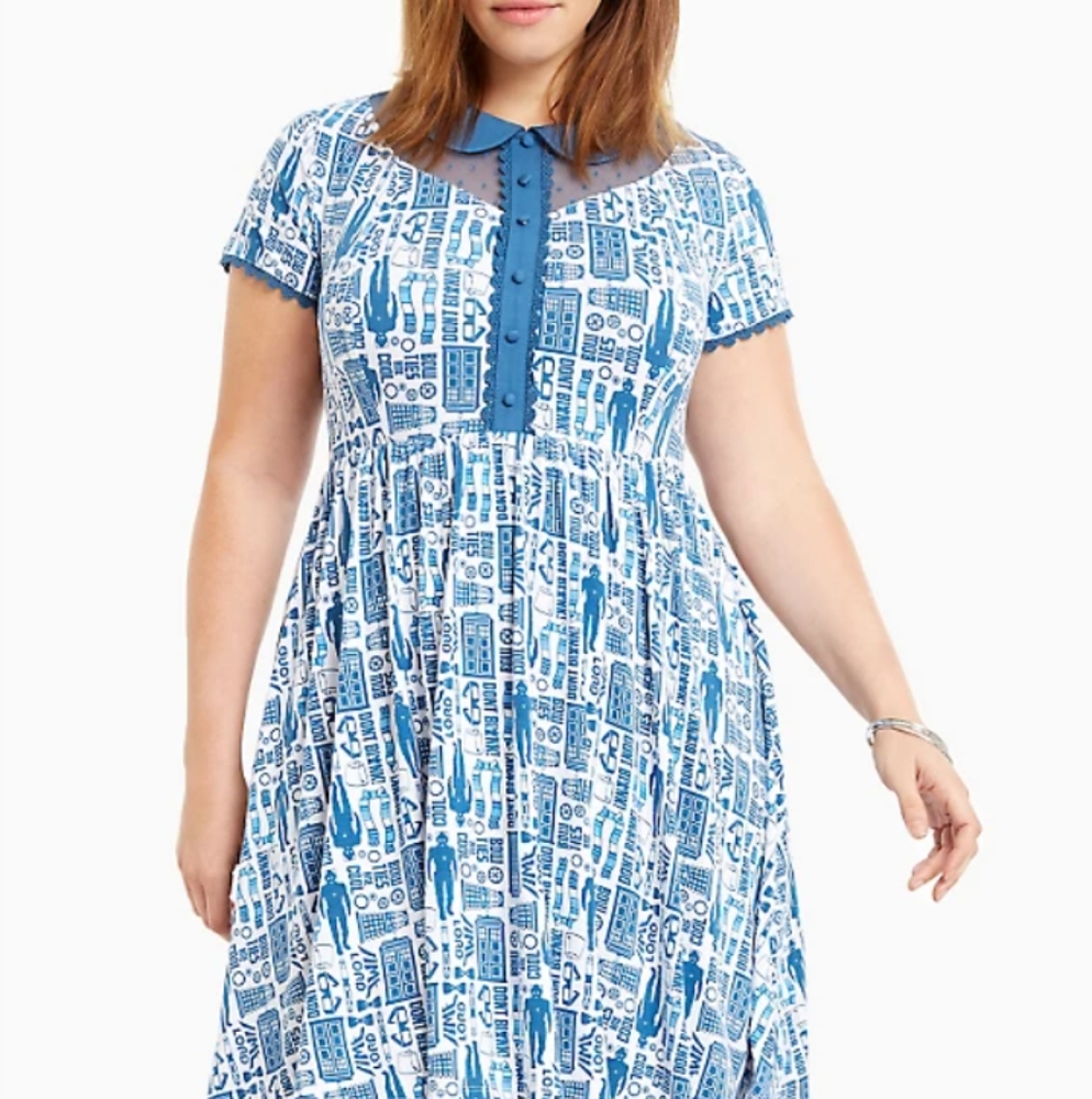 Size 00 Dr Who Torrid Dress